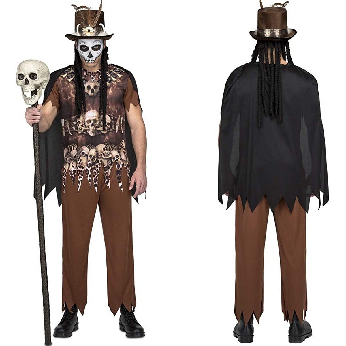 Kostume til voksne My Other Me Voodoo M/L